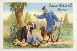 Passant aidant un gentleman blessé - American School