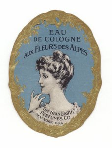 Étiquette de parfum - American School