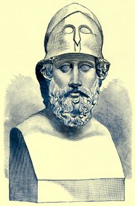 Périclès, illustration de History of Greece par Victor Duruy, publiée en 1890 - American School