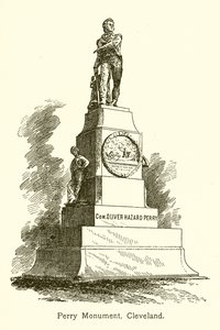 Monument Perry, Cleveland, lac Érié - American School