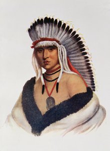 Petalesharro, un brave Pawnee, illustration de 