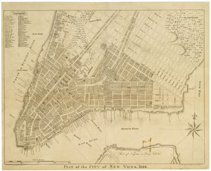 Plan de la ville de New York - American School