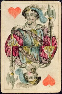 Carte à jouer : Valet de Cœur