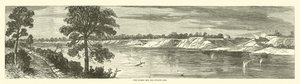 Port Hudson depuis la rive opposée, mai 1863 - American School