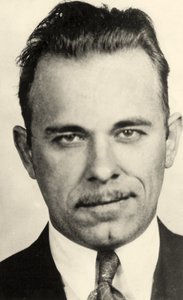 Portrait de John Dillinger (1903-34) - American School