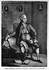 Portrait de John Hancock, de l