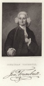 Portrait de Jonathan Trumbell - American School