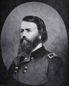 Portrait du major général John Pope (lithographie) - American School
