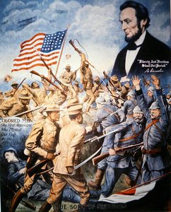 Affiche célébrant l