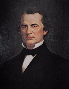 Président Andrew Johnson (1808-75) - American School