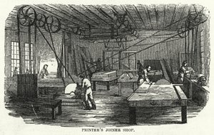Atelier de menuisier de l