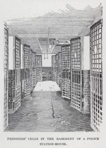 Cellules de prisonniers au sous-sol d