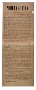 Proclamation, 1er mai 1862