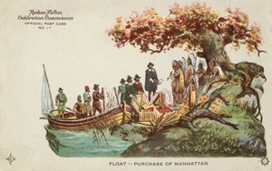 Achat de Manhattan (lithographie couleur)