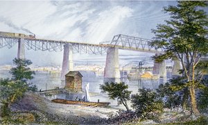 Ponts ferroviaires à Louisville, Kentucky - American School