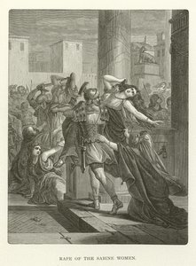 Enlèvement des Sabines - American School