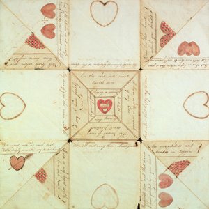 Rebus Valentine, c.1760 - American School