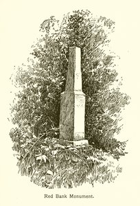 Monument de Red Bank, Valley Forge - American School