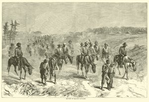 Retour de la cavalerie de Kautz, juin 1864 - American School