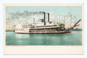 Bateau à vapeur fluvial, Sud - American School
