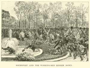 Rochefort et les ouvriers renversés - American School