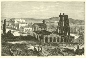Ruines de Lawrence, Kansas, août 1863