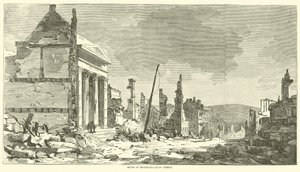 Ruines de Richmond, Main Street, avril 1865 - American School