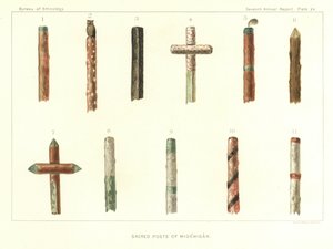 Poteaux sacrés de Midewigan - American School