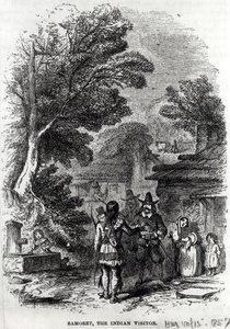 Samoset, le visiteur indien, de 
