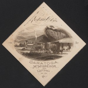 Saratoga, Mont McGregor, Lac George - American School