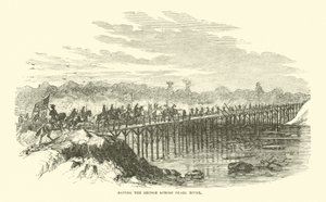 Sauver le pont sur la rivière Pearl, avril 1863 - American School