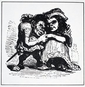 Elfes scandinaves, du Guide mondial des gnomes, fées, elfes et autres petits peuples de Thomas Keightley (1789-1872) publié en 1880 - American School