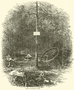 Lieu de la mort de McPherson, juillet 1864 - American School
