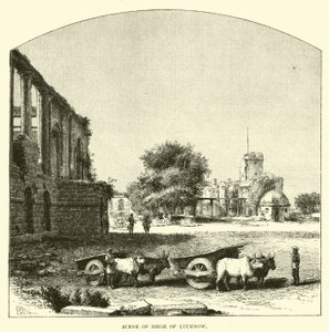 Scène du siège de Lucknow - American School