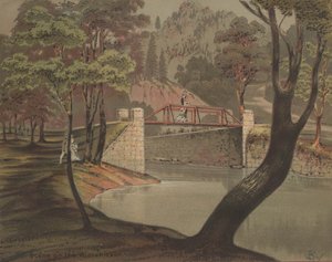 Scène sur le Wissahickon, vers 1880