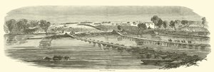 Ponts de Sedgwick posés, mai 1863 - American School