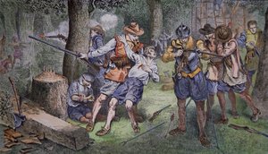 Colonisation de Jamestown, Virginie en 1607
