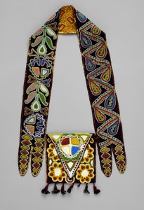 Sac à bandoulière, c.1820 - American School
