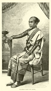 Dame de rang siamoise - American School