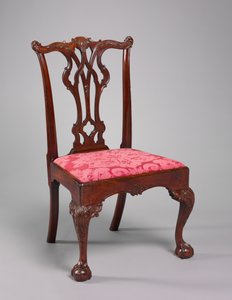 Chaise latérale, vers 1770