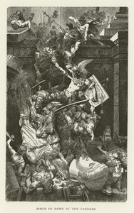 Siège de Rome par les Vandales - American School