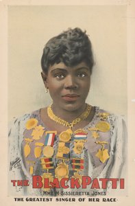Sissieretta Jones, également connue sous le nom de « Black Patti », 1899