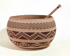 Panier de cuisine des Amérindiens du Sud-Ouest - American School