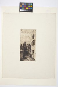 Scène de rue - American School
