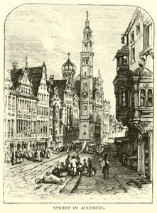 Rue à Augsbourg - American School