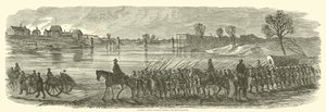 Traversée du Rappahannock par la Grande Division de Sumner, décembre 1862 - American School