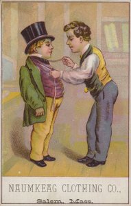 Tailleur mesurant un gentleman - American School