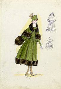 Costume sur mesure, Doucet, automne 1916