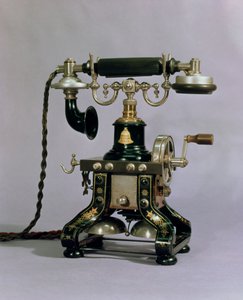 Téléphone, National Telephone Service, USA, 1890 - American School