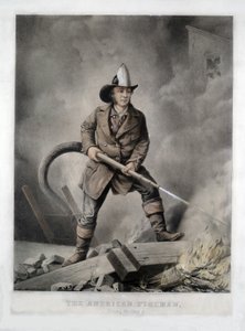 Le pompier américain, face à l